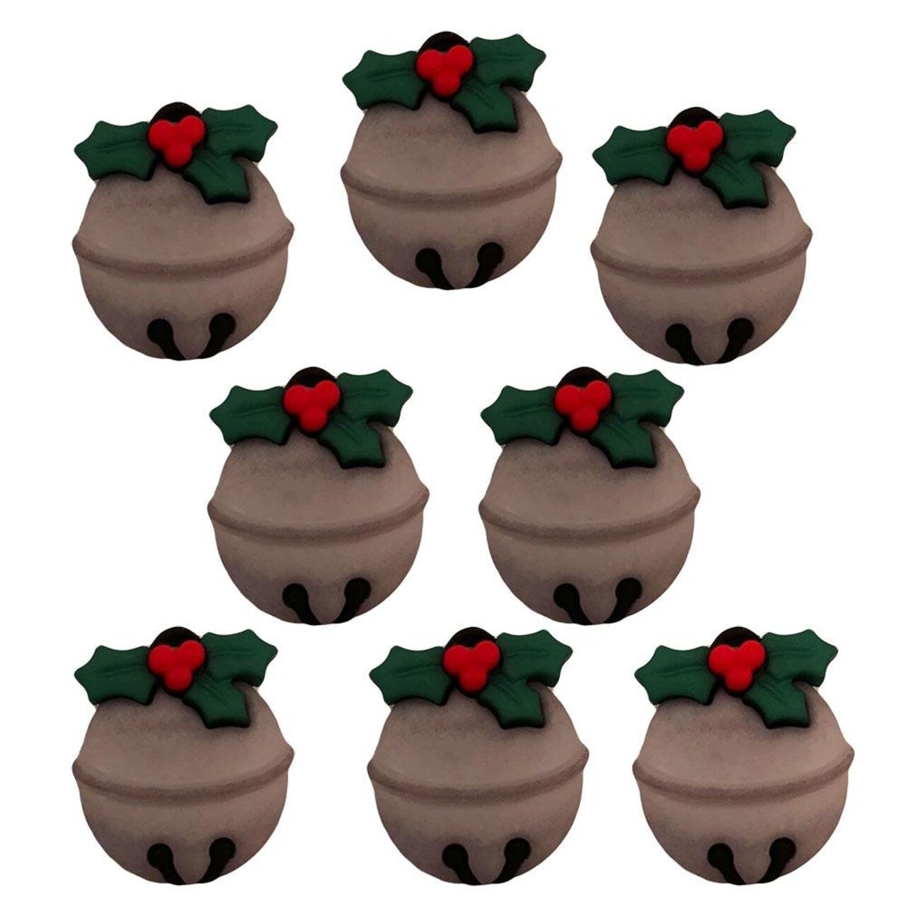 Buttons Galore and More Craft & Sewing Buttons - Jingle All the Way - 24 Buttons